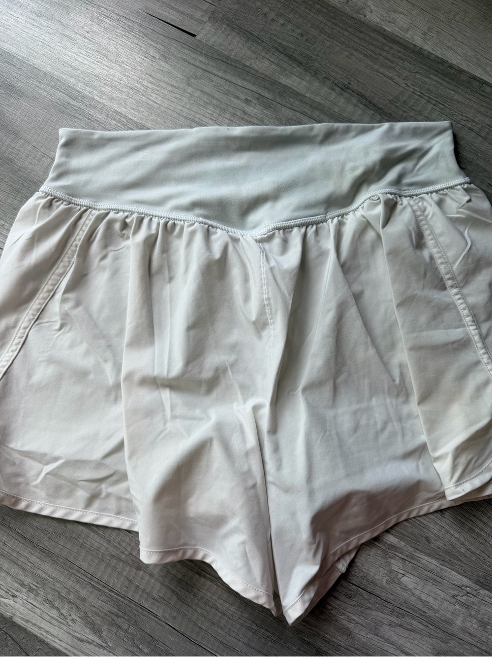 aerie White Athletic Shorts